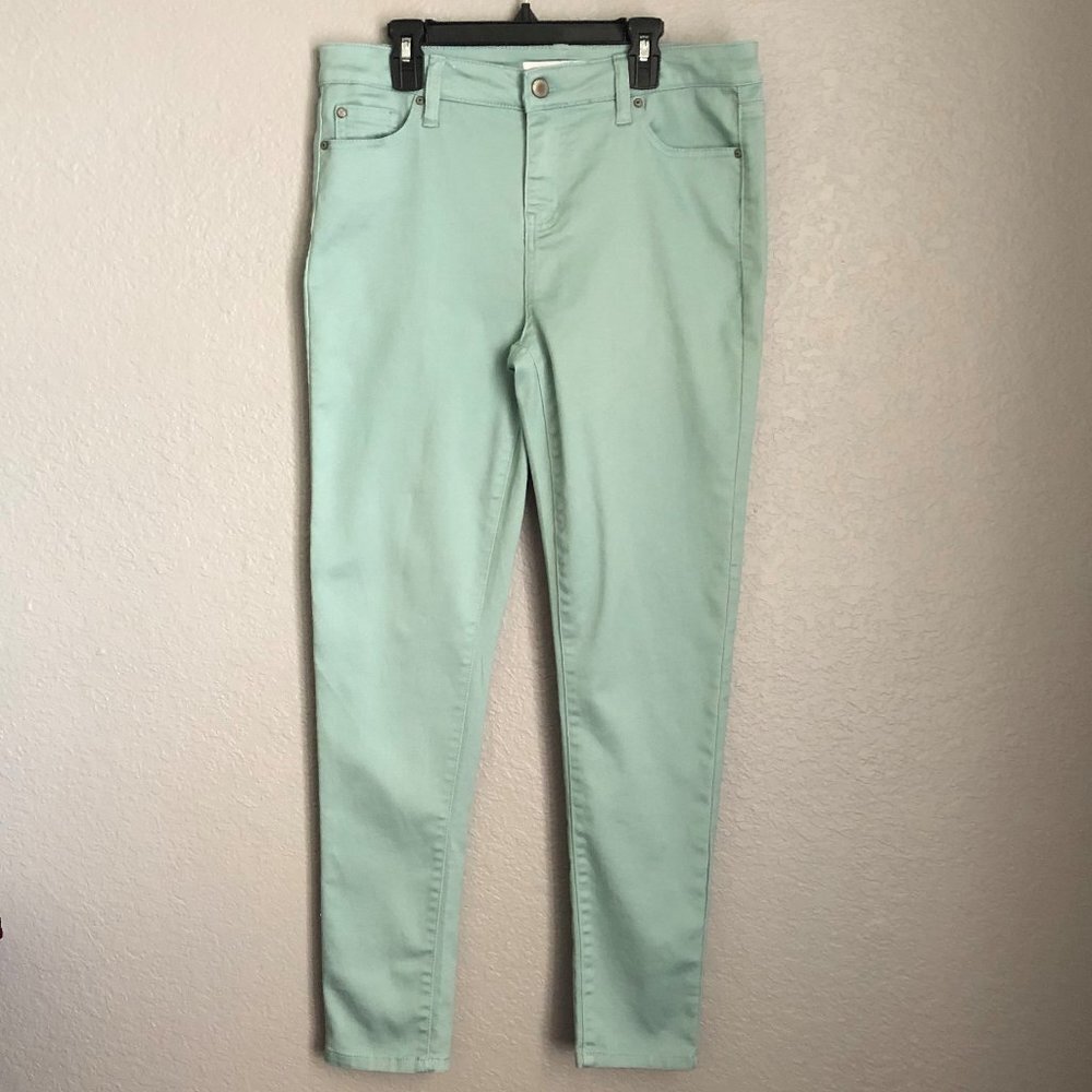 Truth + Theory Size 8 Mint Green 5 Pocket Jeans